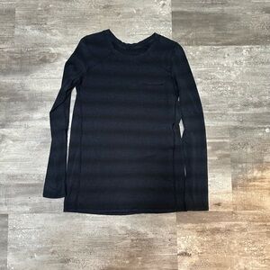 Lululemon Athletica Black Long Sleeve Shirt